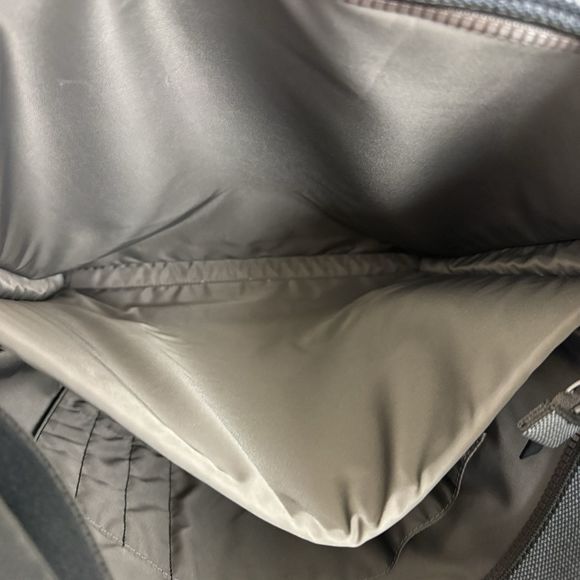 Rothy's The Carryall Slate Gray Brown Shoulder Tote Messenger Computer Bag - Picture 10 of 12